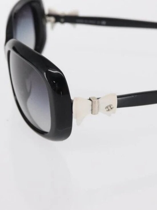 CHANEL Sunglasses plastic Black CC Auth ka1827 main image 11